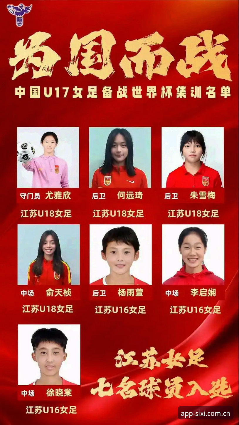 U17世界杯抽签揭晓：中国男女足各遇劲敌，四喜体育平台3大看点解析